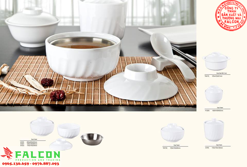 Bát đĩa và các bộ dụng cụ bàn ăn