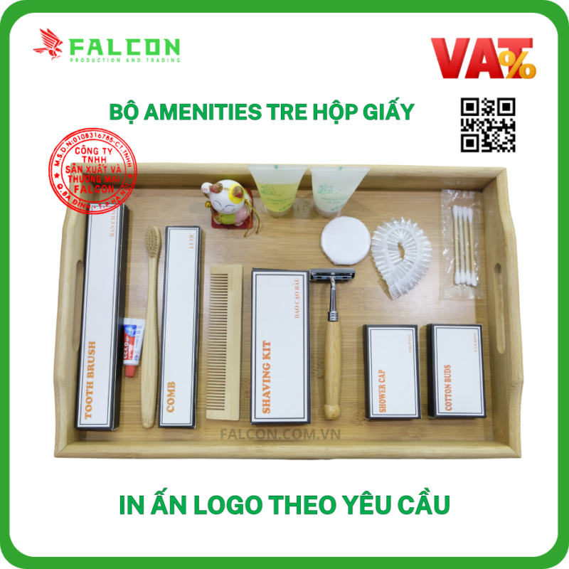 Falcon cung cấp đồ amenities khách sạn tại Đắk Nông thân thiện với môi trường