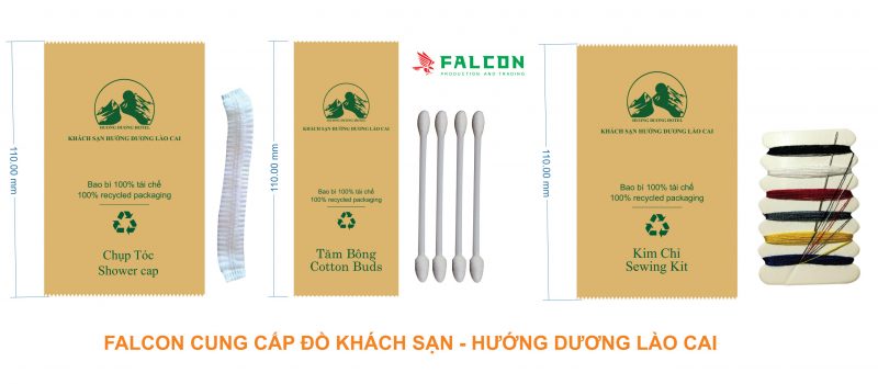 Giấy Kraft nâu in logo khách sạn Hướng Dương - Lào Cai